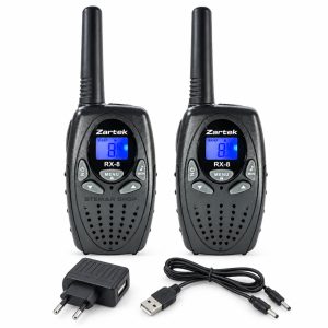 Zartek RX-8 Twin Pack Rechargeable Two-Way Radios