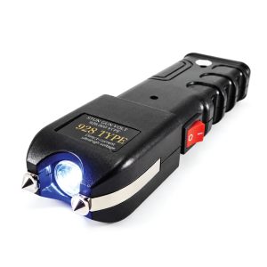 Ballistic 928 Type Rechargeable Stun Gun with Flashlight