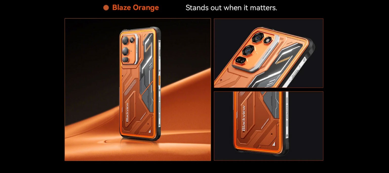 Available in Blaze Orange