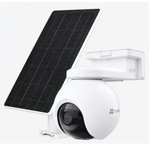 EZVIZ EB8 Pro 4G Solar Battery Pan/Tilt Camera Kit | 4G & Wi-Fi, 8W Solar Panel (8MP)