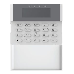 Hikvision DS-PK1-LRT-HWE AX Hybrid Pro Wired LCD Keypad with Tag Reader