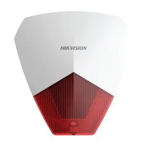 Hikvision DS-PS1-R Wired Alarm Sounder with LED Strobe – 105 dB, IP54