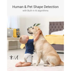 EZVIZ C6 Indoor Pan/Tilt Wi-Fi Camera with AI Human, Pet Detection (4MP)