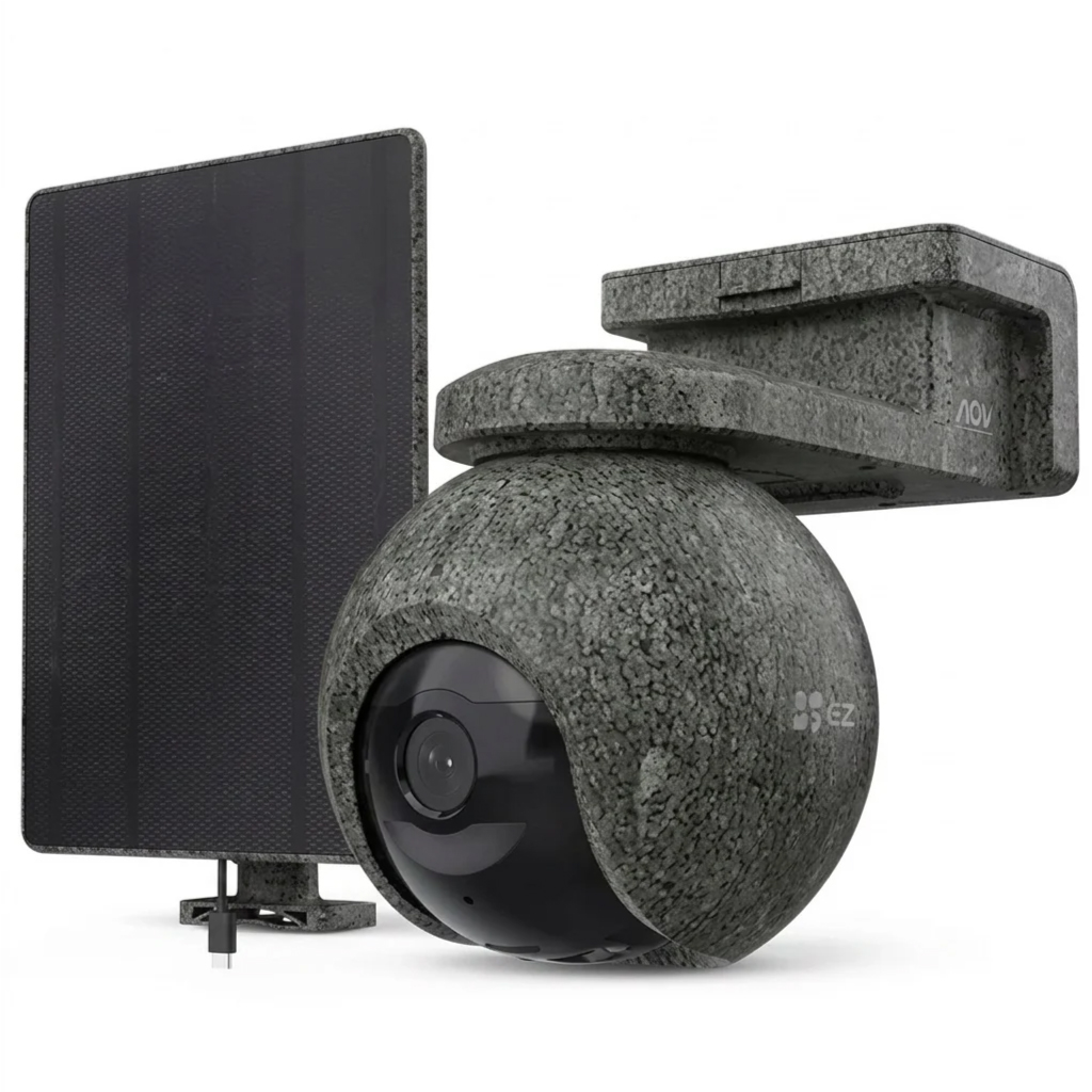 EZVIZ EB8 Pro Ranger 8MP 4G and Wi-Fi battery camera with included 8W solar panel