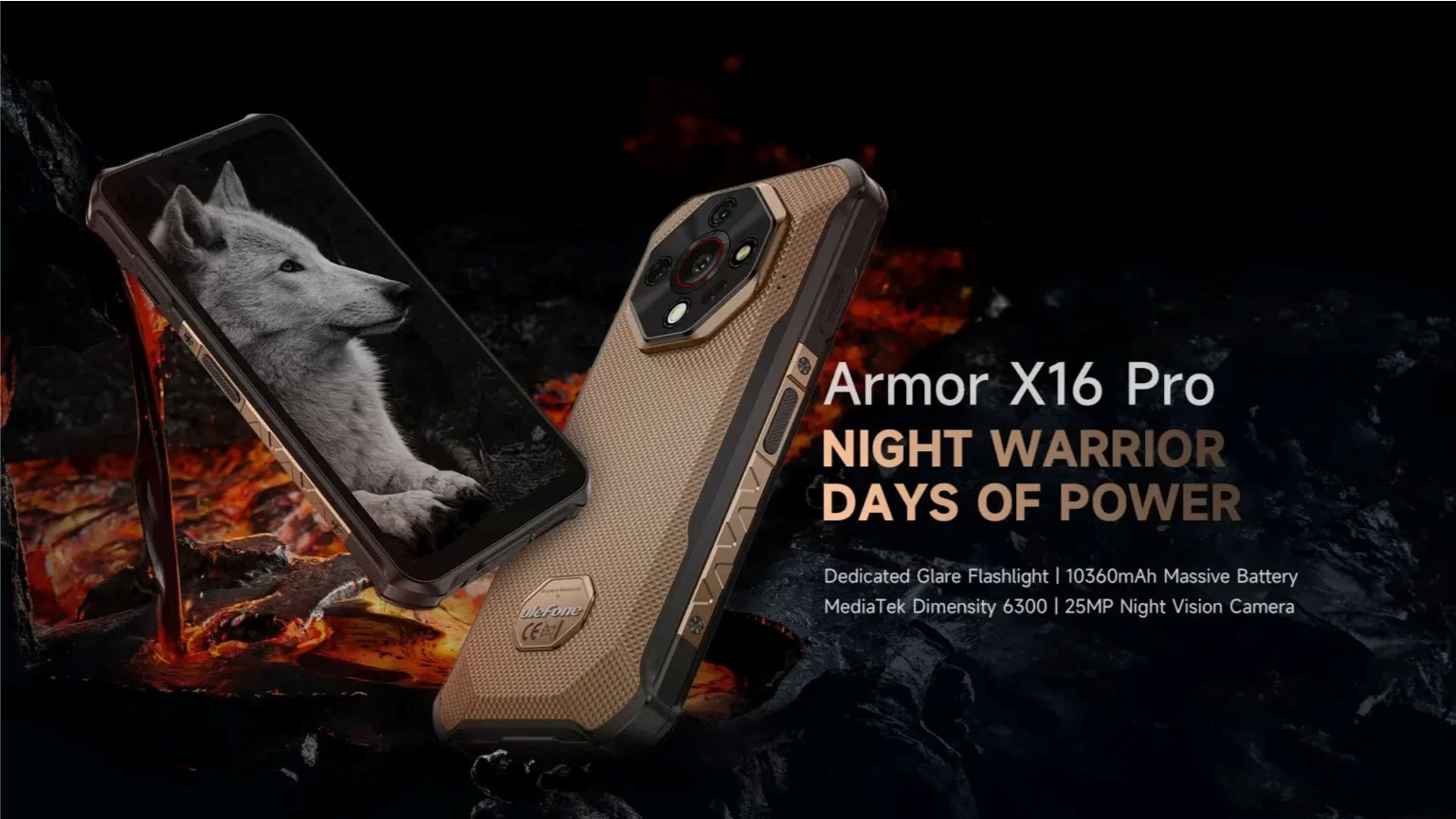 Ulefone Armor X16 Pro Rugged Smartphone