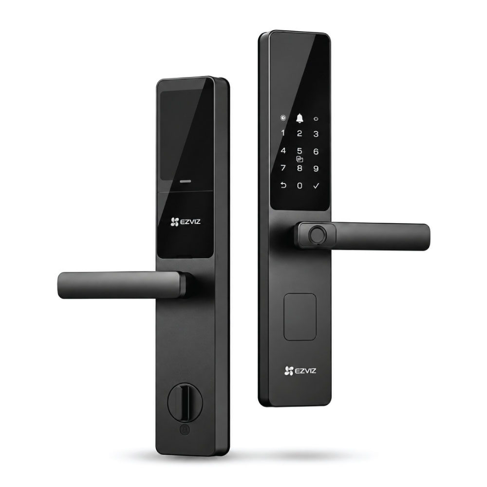 EZVIZ Y2000FVS Smart Door Lock - 3D Face Recognition, Fingerprint, Video Door Viewer