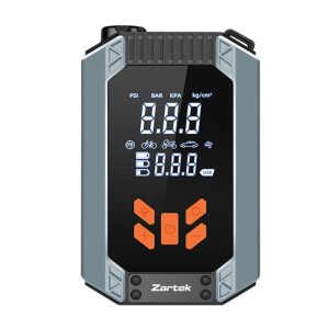 Zartek ZA-317 Portable 4-in-1 Jump Starter | Air Pump, Flashlight, Powerbank