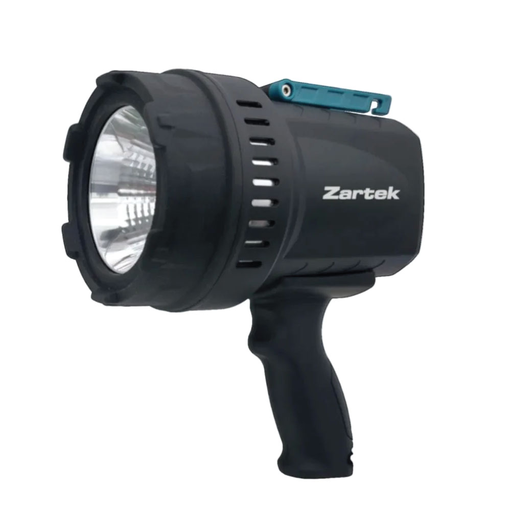 Zartek ZA-875 10,500 Lumen Rechargeable Spotlight – 1,500 m Beam, IP66