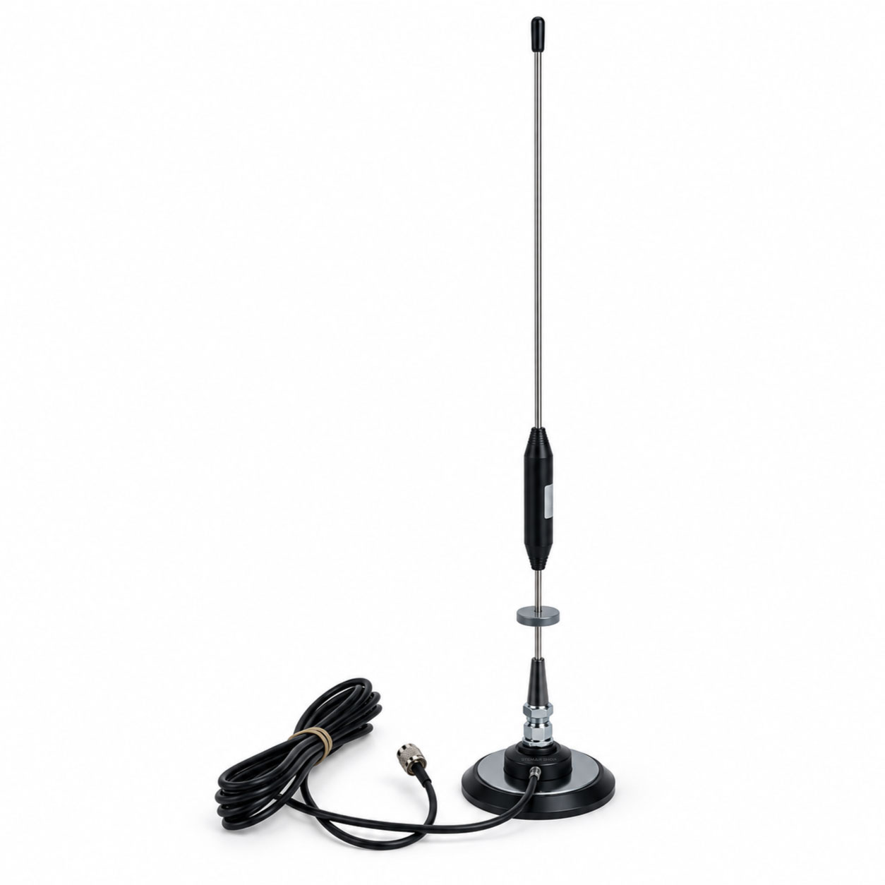 Zartek MAG-UHF large magnetic-mount UHF vehicle antenna with 5 m cable