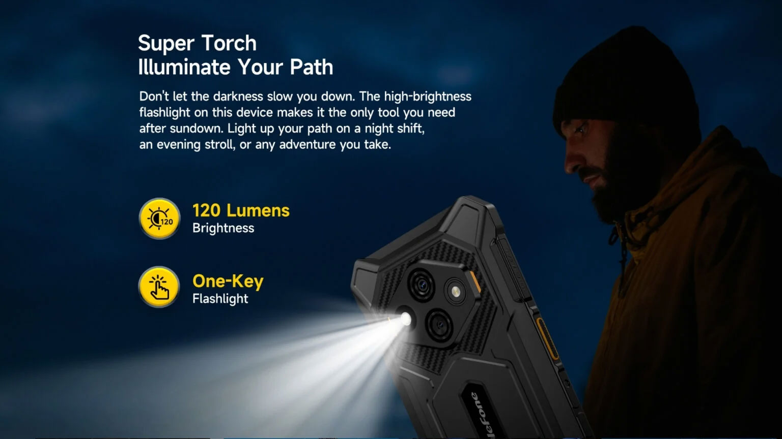 120 Lumens Torch
