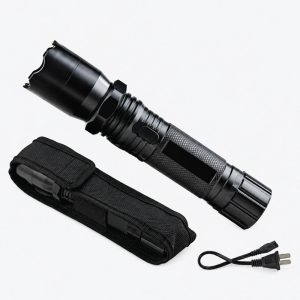Rechargeable Flashlight Shocker with LED Torch