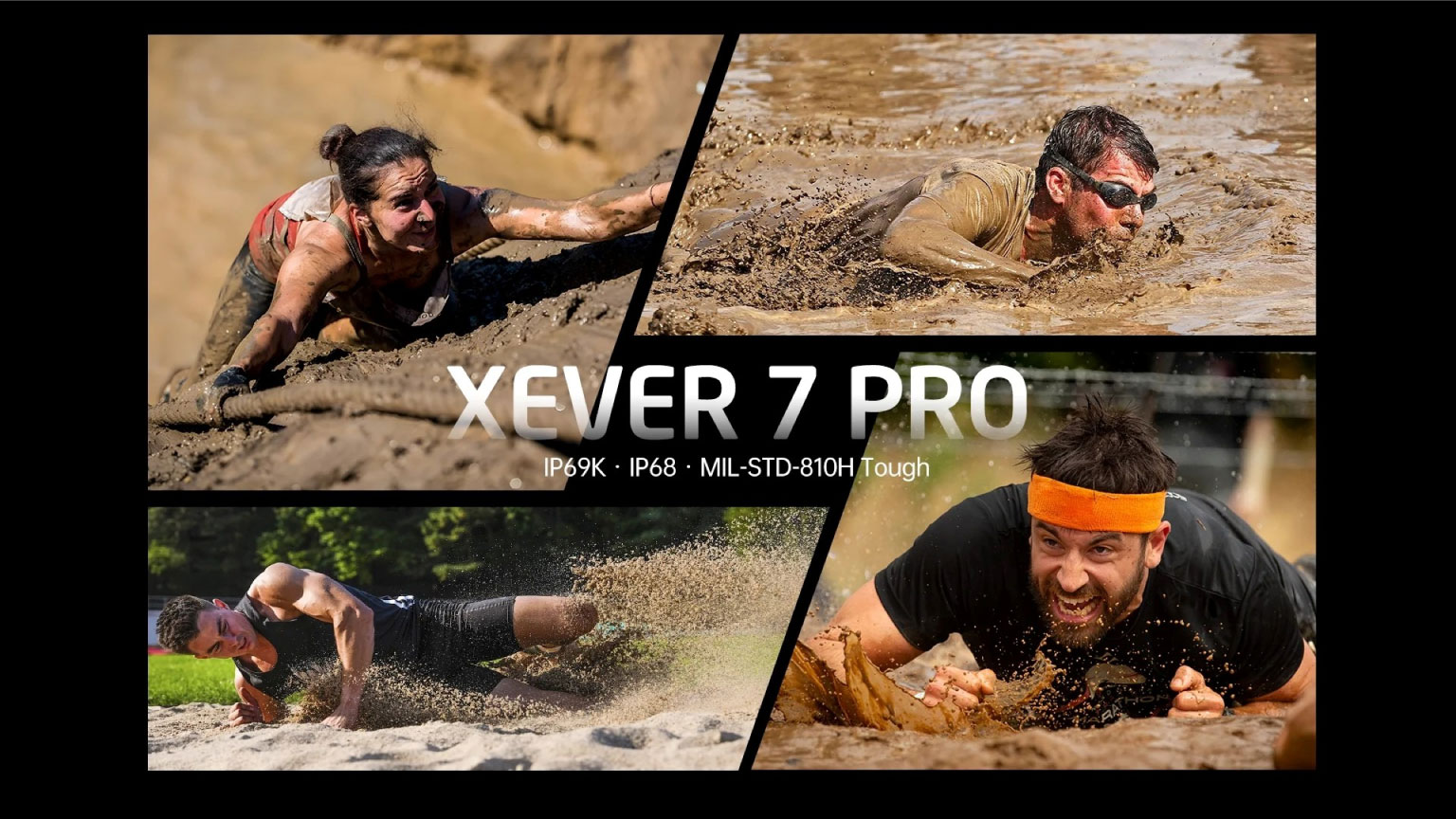 Xever 7 Pro IP68, IK69, Mil Std 810H