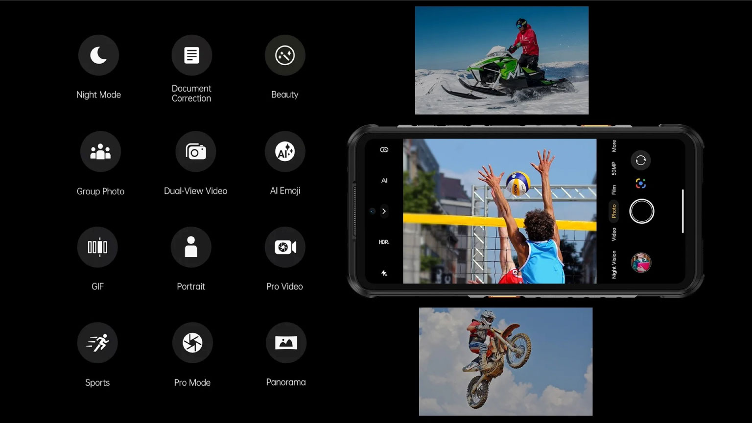 Xever 7 Pro Camera Features Overview