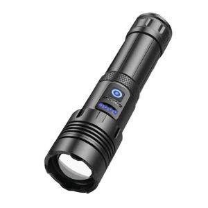 Zartek ZA-418 1500 Lumen Rechargeable LED Torch with Side Light | Powerbank
