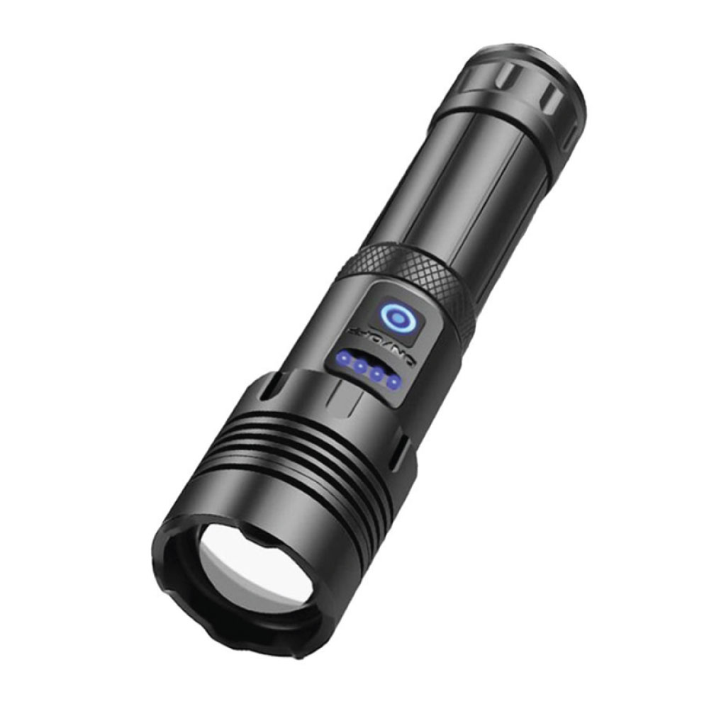 Zartek ZA-418 1500 Lumen Rechargeable LED Torch with Side Light, Powerbank