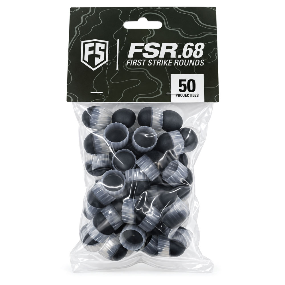 First Strike FSR .68 Cal Reusable Rubber Rounds – 50 Pack