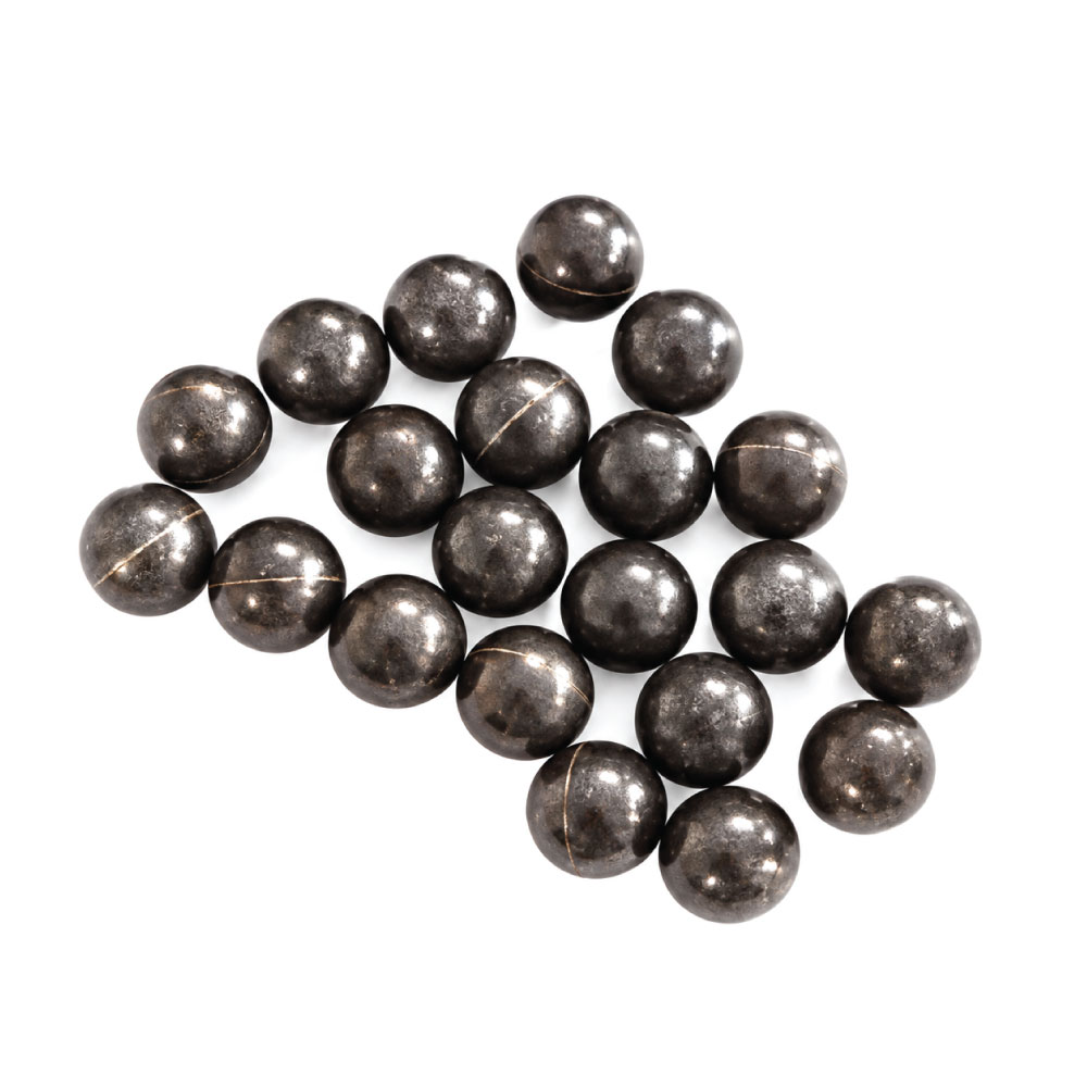Fluorescent Orange Powder Balls .50 Cal – 25 Pack