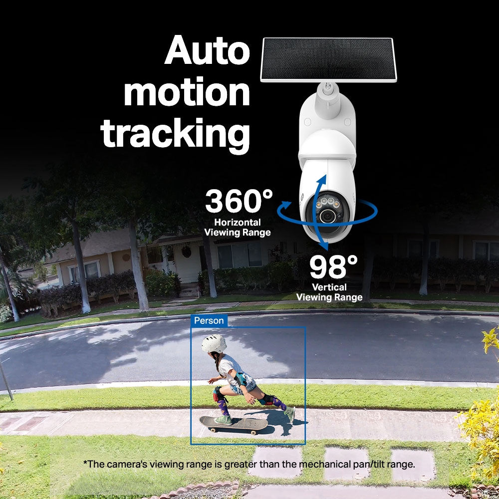 Tapo C660 4K Pan/Tilt Camera - Auto Motion Tracking