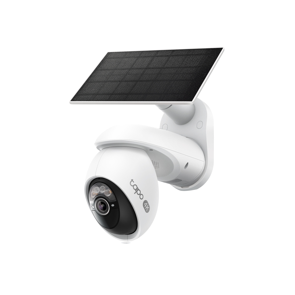 Tapo C660 KIT 4K Solar-Powered Pan/Tilt Security Camera with AI Tracking (8MP)