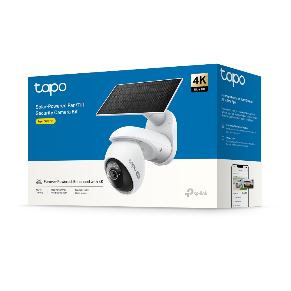Tapo C660 4K Pan/Tilt Camera - Packaging