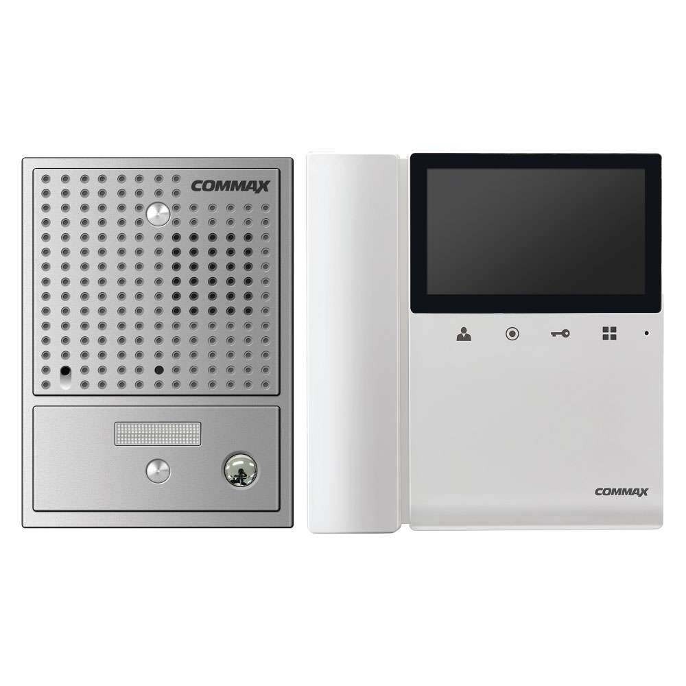 Commax CDV-43K / DRC-4CGN2 4.3″ Colour Video Intercom Kit with Pinhole Gate Station