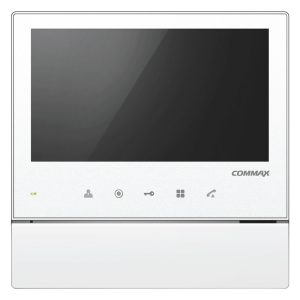 Commax CDV-70H 7-Inch Hands-Free Colour Video Intercom Monitor | White