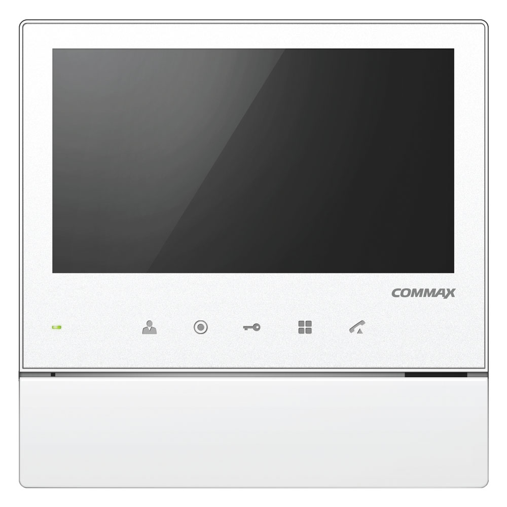 Commax CDV-70H 7-Inch Hands-Free Colour Video Intercom Monitor – White