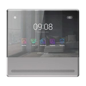 Commax CDV-70QT 7″ Wi-Fi Touchscreen Video Intercom Monitor with Mobile App | Neo Silver
