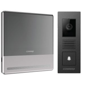 Commax CDV-70QT / DRC-4PIP 7″ Wi-Fi Touchscreen Video Intercom Kit | Neo Silver