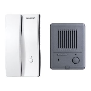 Commax 12V DC Wired Audio Intercom Kit with Door Release