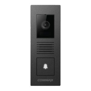 Commax DRC-4PIP IP65 Vandal-Resistant Video Door Camera | Dark Silver