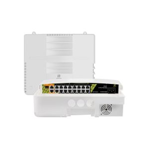 GENATA GNT-P4813F6 16-Port Outdoor AI PoE Switch | 300W