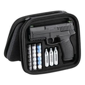 Umarex T4E Impax P68 Black .68 Cal 16 J CO₂ Launcher Set
